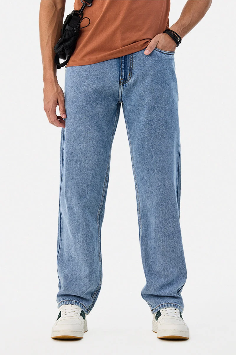 سنيتش Baggy Denim Jeans